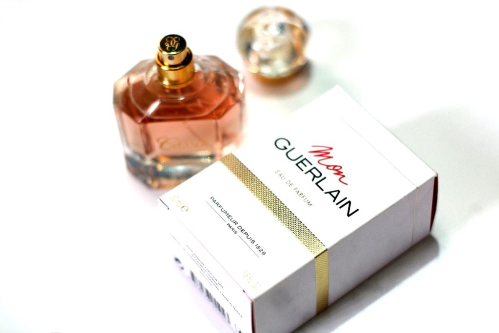 Mon Guerlain Perfume review, mon guerlain perfume package image