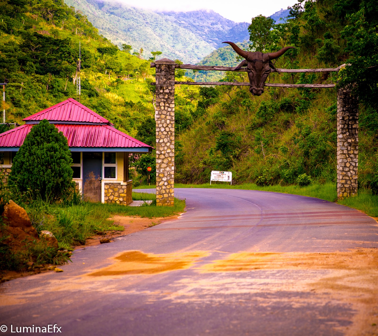 places to visit in Nigeria, Obudu mountain reserve entrance 