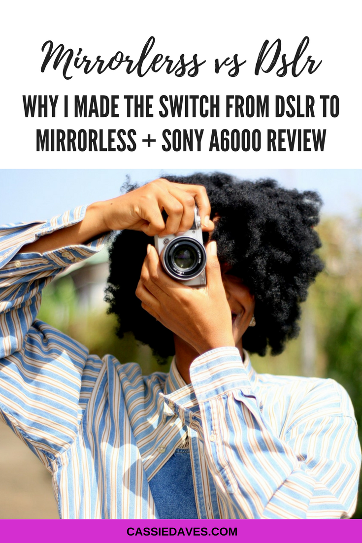 Pinterest graphic For Sony A6000 review 