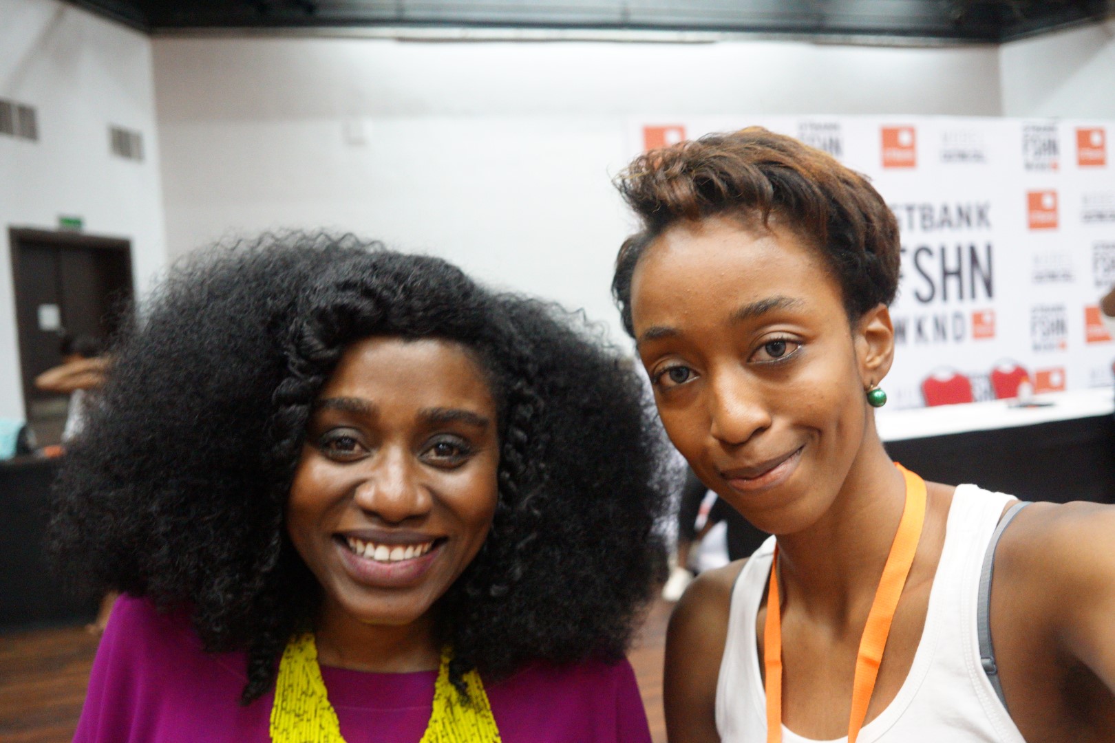 Cassie daves at the gtbank fashion weekend model casting