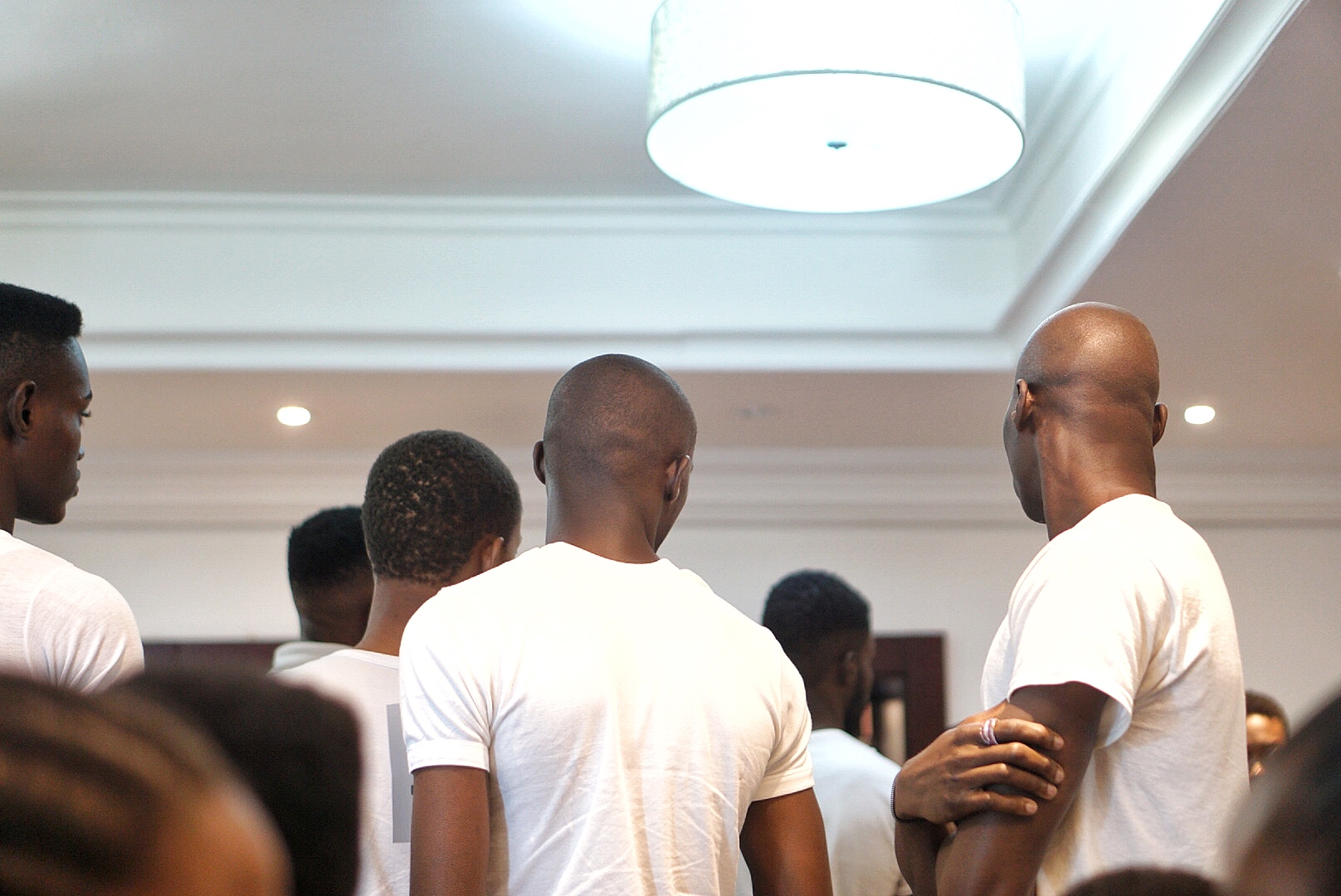 Male models at gtbank fashion weekend casting 2017