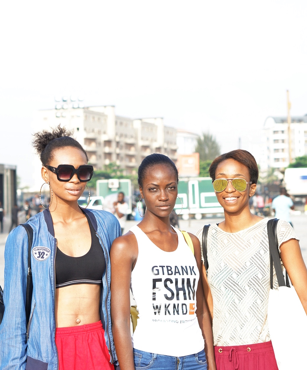 Nigerian Models Cassie Daves, Tracy Braimah and Claudia at Gtbank fashion weekend 2017