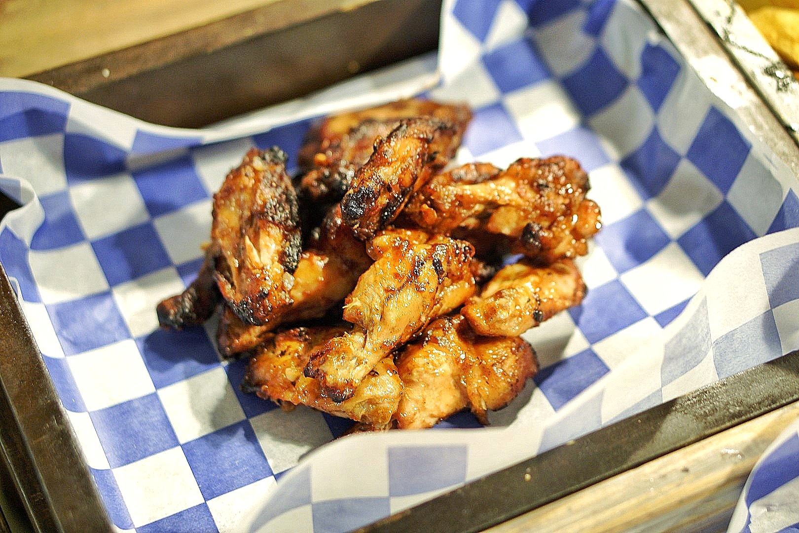Chicken wings at food shack Lagos