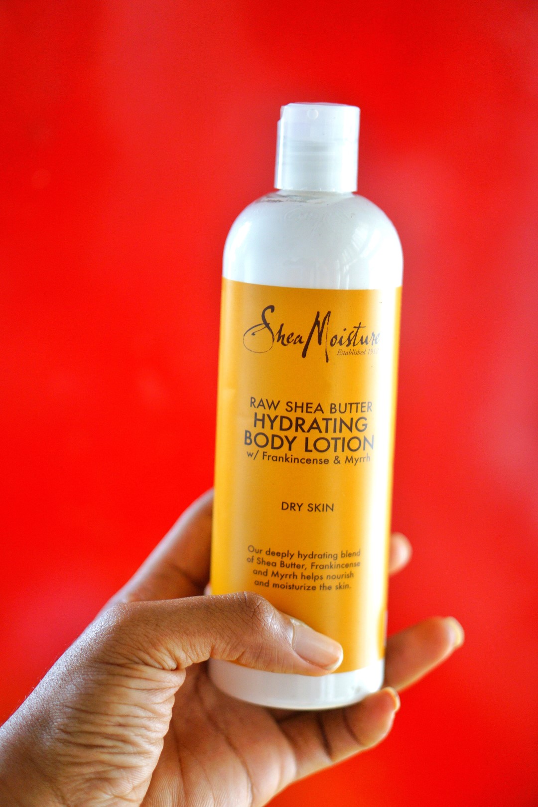Shea moisture raw shea butter hydrating body lotion