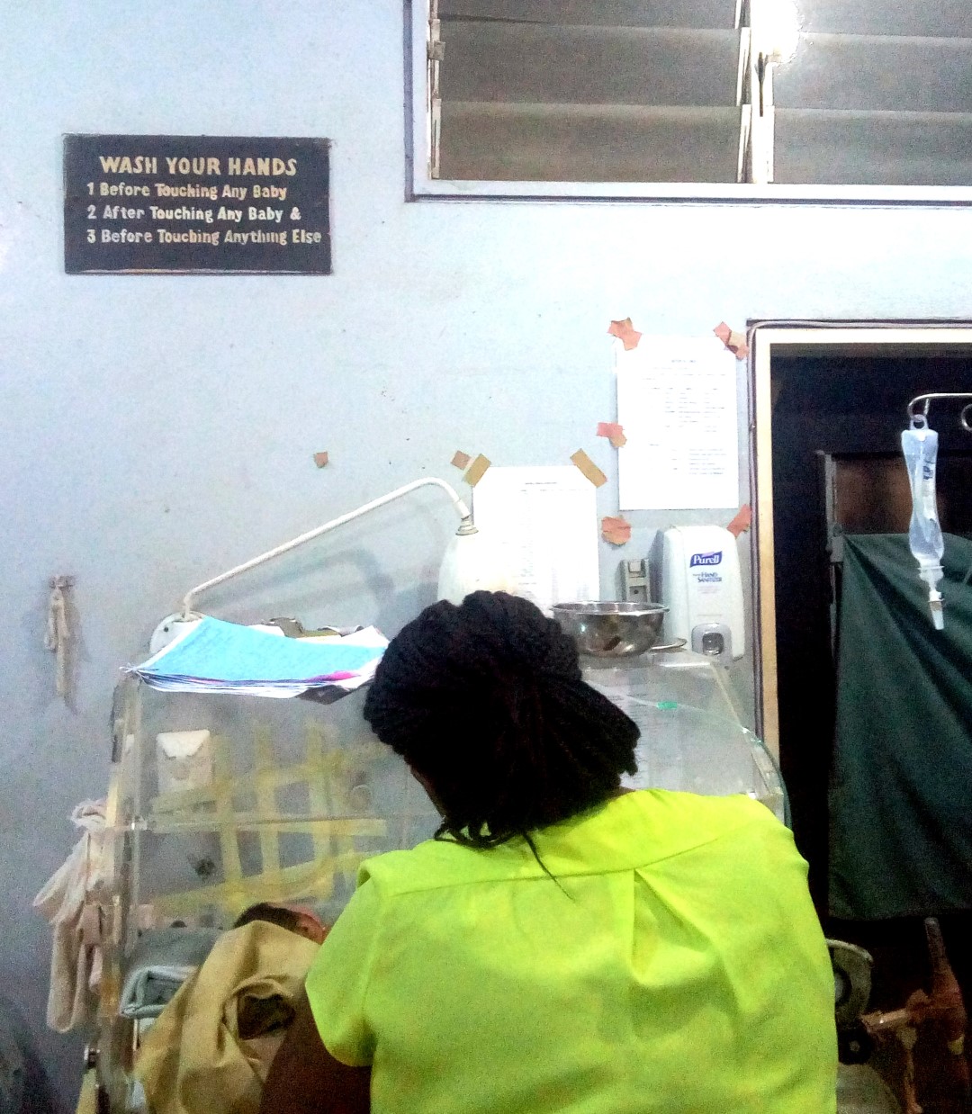Medical doctor at the neonatal unit in LUTH