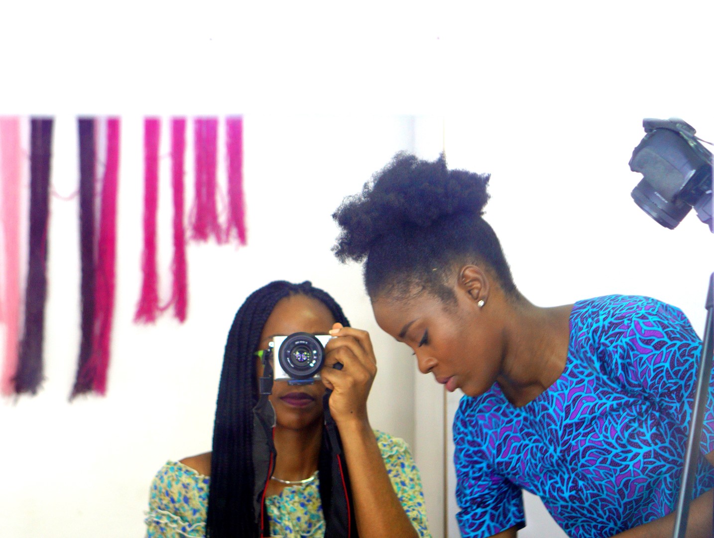 Nigerian bloggers Cassie daves and Torera Idowu