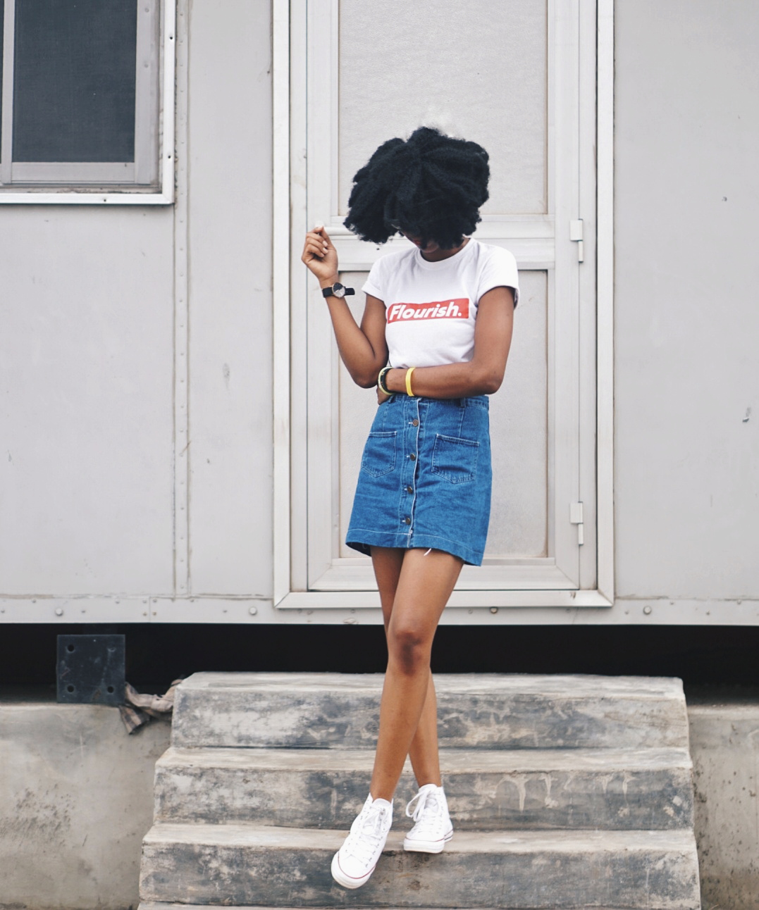 Cassie Daves tees flourish 