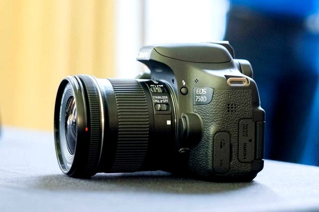 Canon-EOS-750D budget friendly cameras for bloggers