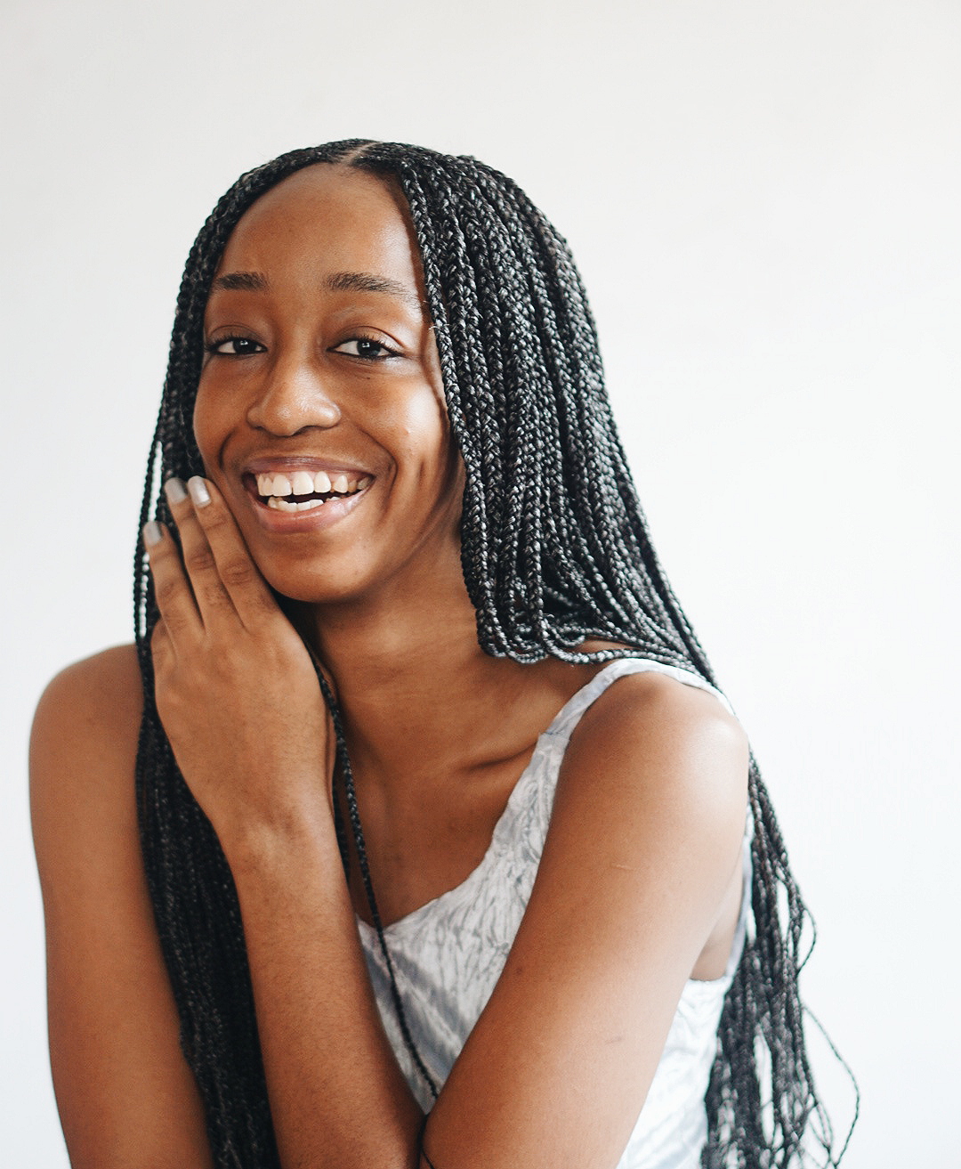 Nigerian blogger cassie daves self portrait