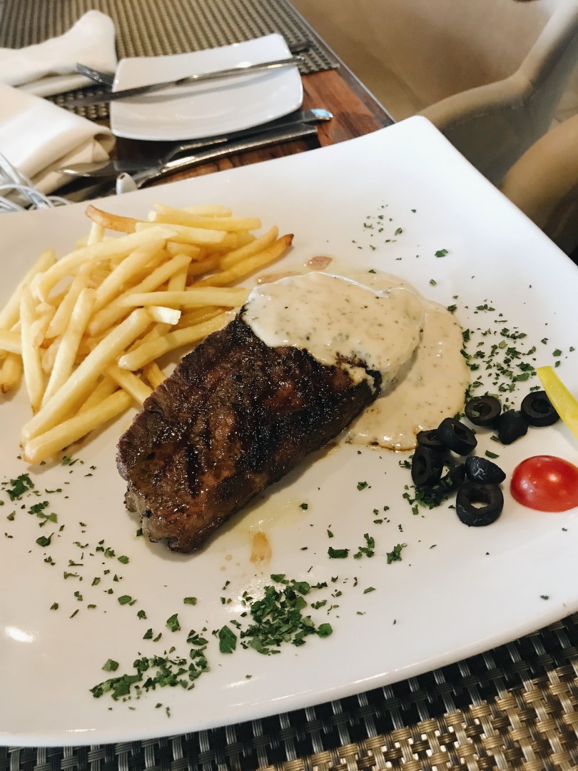 Picture of steak in fries in maputo