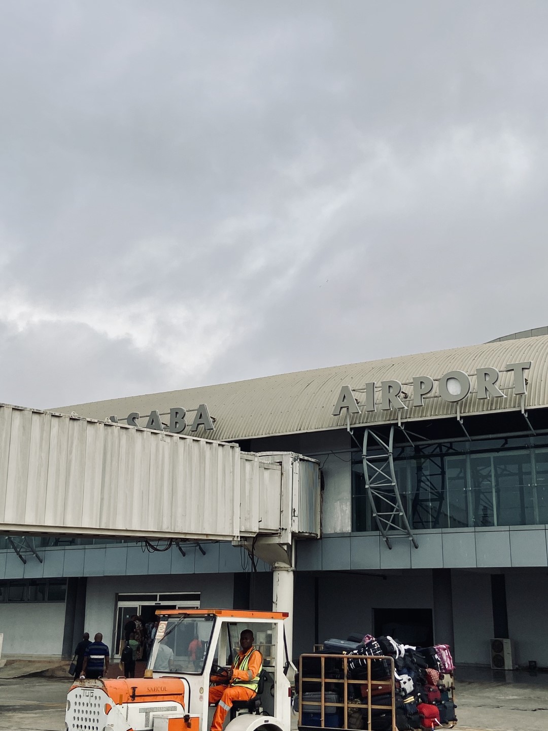 Asaba airport sign