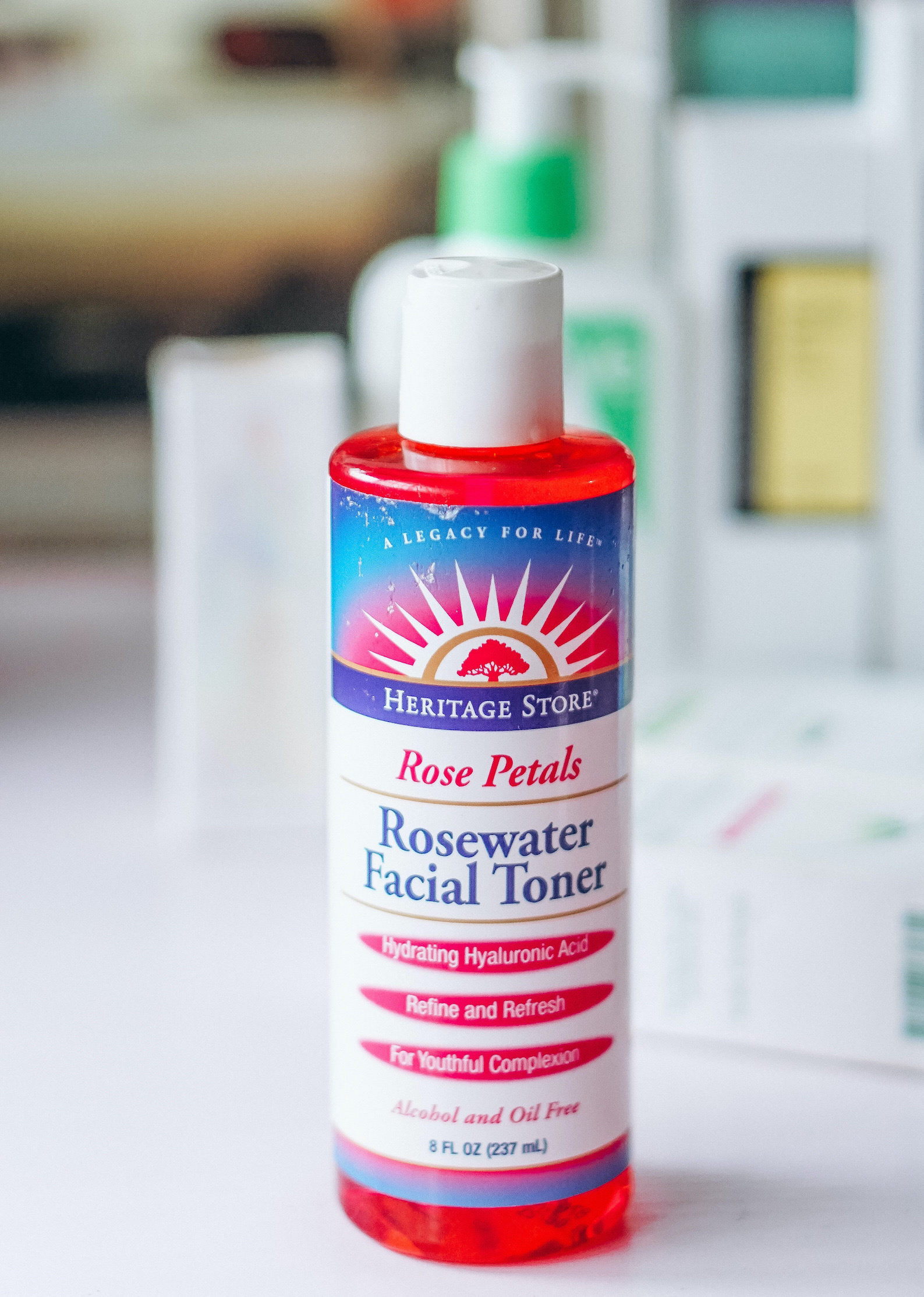 Skincare haul - heritage store rosewater facial toner